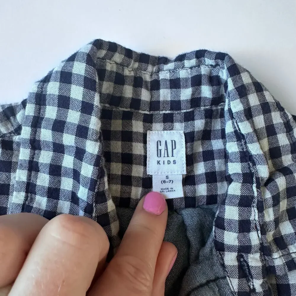 Gap Kids lined Poplin Shirt
